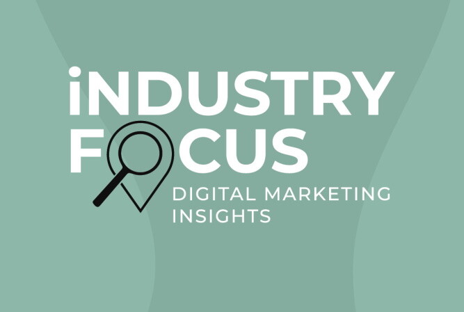sage green graphic and the text 'Industry focus?'