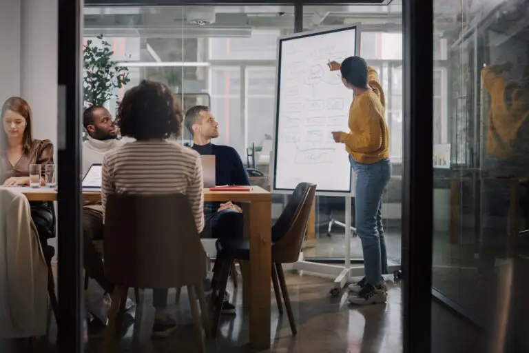 marketing team meeting