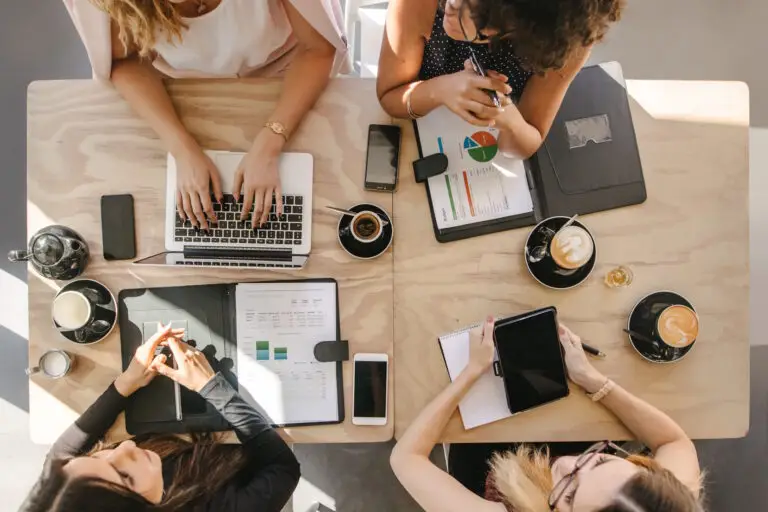 marketing team meeting